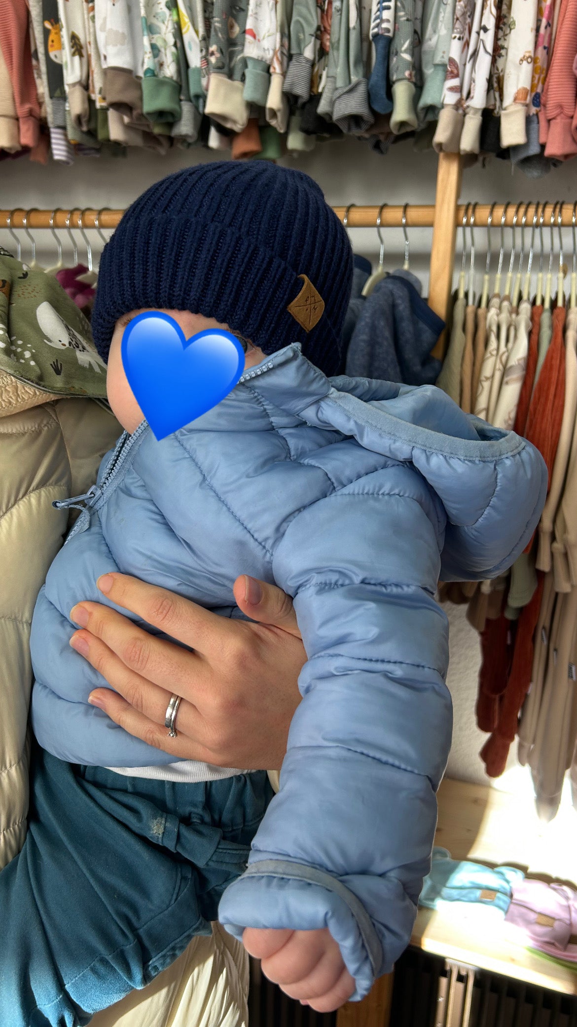 Merino Strick Beanie (6-24 Monate)
