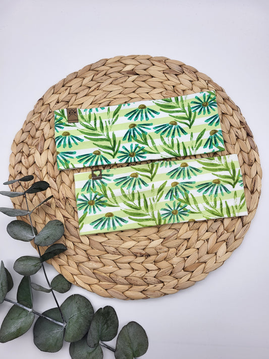 Grüne Streifenblümchen