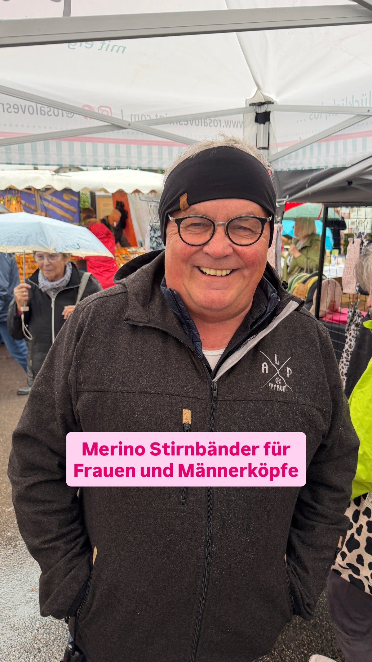 Merino Stirnband
