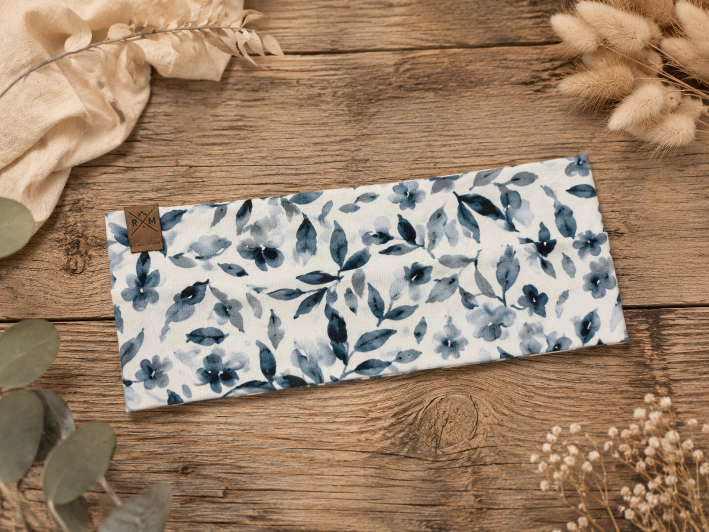 Aquarell Blumen blau