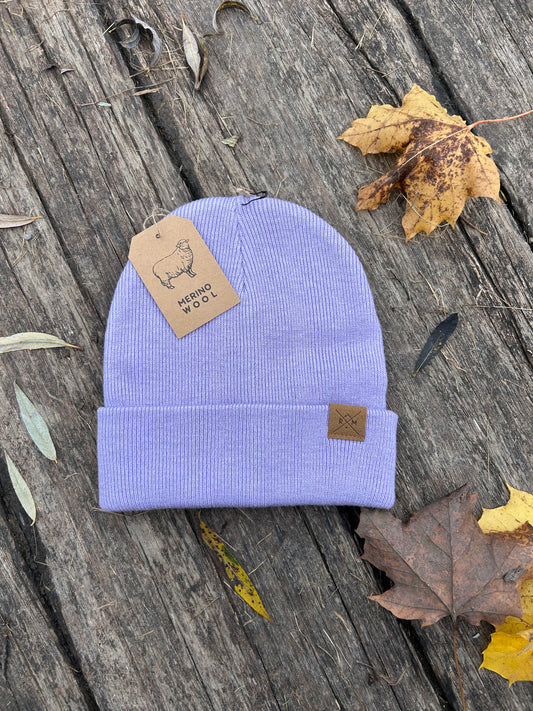 pastellflieder Merino Kids