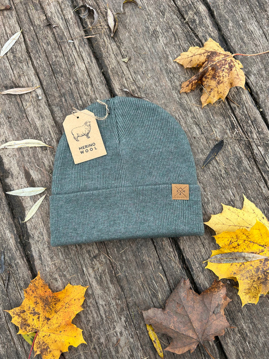 Merino Mütze mint
