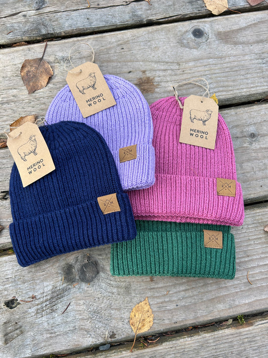 Merino Strick Beanie (6-24 Monate)